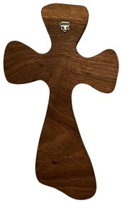 Croce di legno con Gesù 24 x 14 cm