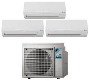 Condizionatore a muro multisplit inverter DAIKIN TRIAL PRO ERA 5,2 KW 9+9+12 17743 BTU classe raffreddamento A++, bianco
