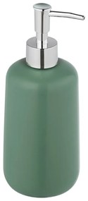 Dispenser di sapone in ceramica verde 0,5 l Olinda - Allstar