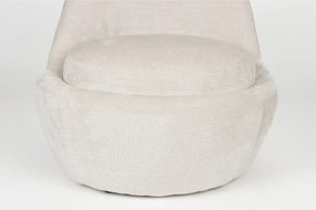 Poltrona color crema Nash – White Label