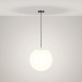 Lampada A Soffitto Moderna Da Esterno Plastica Bianco 1 Luce E27 30W Ip54