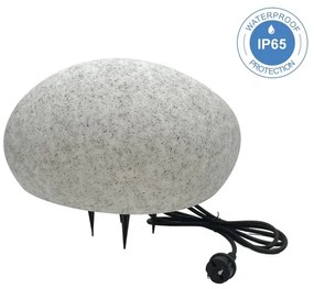 Lampada decorativa da esterno LUMISTONE 1xE27/15W/230V IP65 Ø 38 cm