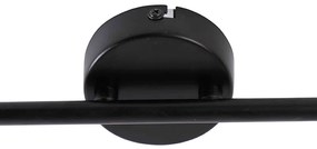 Faretto moderno nero 2 luci orientabile - Facil