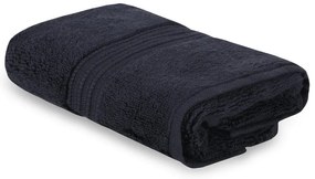 Asciugamano in cotone blu scuro 50x30 cm Chicago - Foutastic