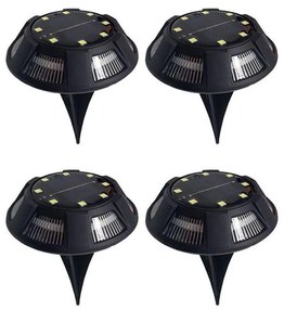 SET 4x Lampada LED solare LED/1,2V 200 mAh IP44