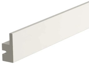 Cornice Pitturabile per Illuminazione Unidirezionale per Strisce LED - 115m Variante Lunghezza 115 Metri