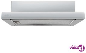vidaXL Cappa da Cucina Incorporata Sottile 480 m³/h Alluminio Acciaio