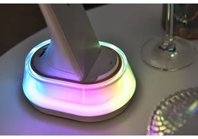 Immax 08974L - LED RGB Lampada da tavolo dimmerabile CORELLA LED/7W/12/230V bianco