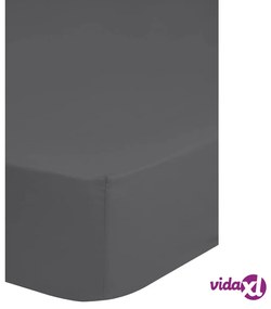 HIP Lenzuolo con Angoli 160x200 cm Grigio