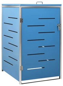 Copribidone per Spazzatura Singolo 69x77,5x115 cm Acciaio Inox