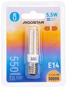 Lampadina LED E14/5,5W/230V 3000K - Aigostar