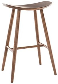 Sgabello da bar design noce 72 cm DEMORY