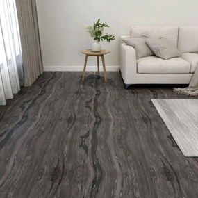 Listoni Per Pavimenti Autoadesivi 20pz Pvc 1,86 M² Grigio Scuro /