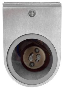 Applique da Esterno Monodirezione IP65 GU10 Stondata - Inox