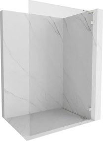 Mexen Lunar L parete doccia walk-in destra 70 x 200 cm, trasparente 8 mm, nichel spazzolato - 830L-070-000-97-00-P