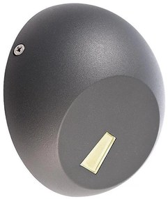 Deko-Light 731111-Applique a LED da esterno AQUILAE 3,5W/230V IP65 antracite