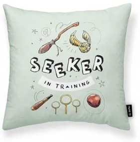 Fodera per cuscino Harry Potter Seeker Grigio chiaro 45 x 45 cm