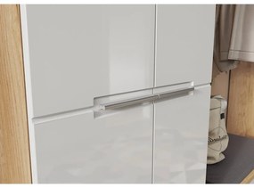 Armadio bianco naturale in rovere 60x198 cm Aledo - Germania
