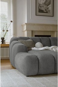 Divano angolare grigio (con penisola a sinistra/con chaise lounge) Shell – Miuform