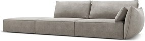 Divano angolare grigio chiaro Vanda - Mazzini Sofas