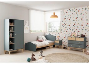 Cassettiera per bambini verde polveroso 100x81x40 cm Estefania – Marckeric