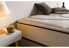 Materasso termoregolatore reversibile in schiuma dura/media 200x200 cm Tempus Gold - Moonia