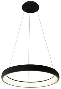 Azzardo AZ5060 - Lampadario a sospensione con filo LED dimmerabile ANTONIO LED/32W/230V nero + +TC