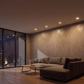 Plafoniera LED Quadrata 6W 120x120mm CCT Bianco Variabile - LEDISENS Colore Bianco Variabile CCT
