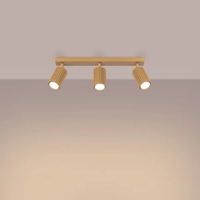 Sollux SL.1562 - Faretto KARBON 3xGU10/10W/230V oro