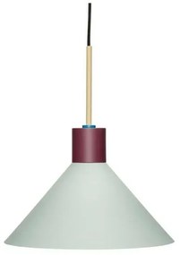 Crayon Lampada a Sospensione Ø35 Beige/Blu Menta/Bourdeaux - Hübsch