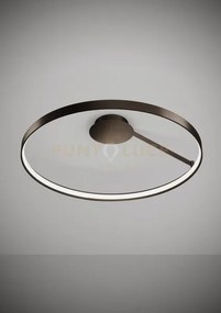 Anello lampada da soffitto bronzo spazzolato diam.78cm 3000k 3068l...