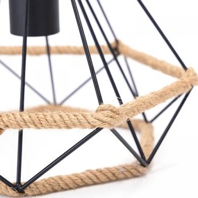 Aigostar - Lampadario a sospensione con filo 1xE27/60W/230V