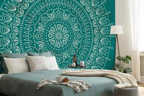 Carta da parati – Mandala disegnata