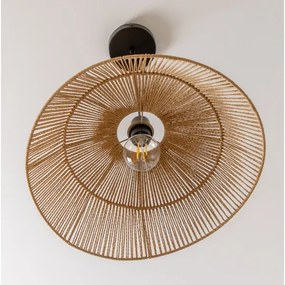 Brilagi - Lampadario LED a sospensione con cavo CERIA BOHO 1x E27/40W/230V Ø 50 cm marrone