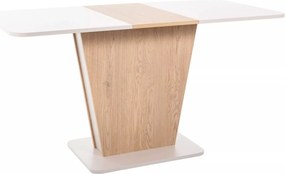 Tavolo Calipso allungabile in finitura cashmere e rovere Cremona Torro – 110/145x68x76 cm