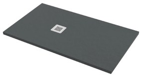 Piatto Doccia 70x120 Effetto Pietra Ercos "Stone" Ardesia