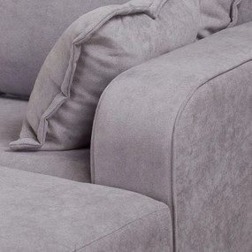 Divano angolare grigio (angolo destro) Beata - Ropez