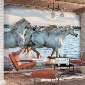 Fotomurale adesivo  Wild Race  Larghezza x Altezza Home decor 98x70