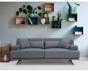 Divano grigio scuro 200 cm Bentley - Balcab Home