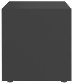 Mobile porta tv grigio 37x35x37 cm in truciolato