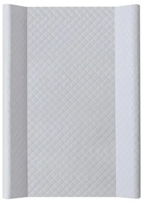 CebaBaby - Materassino fasciatoio con piano fisso bilaterale COMFORT 50x70 cm grigio