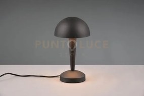 Canaria lampada da tavolo metallo nero e oro touch con lampadine di...