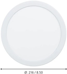 Eglo 98842 - Lampada da bagno dimmerabile a LED FUEVA-Z LED/16,5W/230V IP44