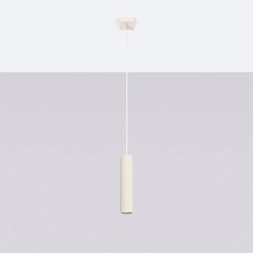 Lampadario color crema Gleam – Sollux