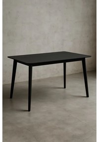 Tavolo da pranzo con piano nero 70x120 cm Vojens – Bonami Essentials