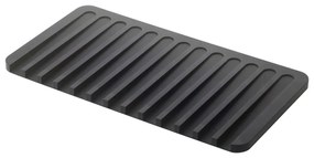 Vassoio di raccolta in silicone nero Yamazaki Flow - YAMAZAKI