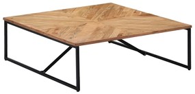 Tavolino da caffè 110x110x36 cm legno massello di acacia