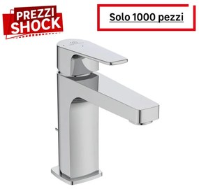 Rubinetto per lavabo a canna media Esla cromo in ottone IDEAL STANDARD