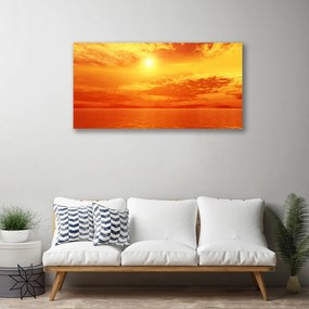 Quadro su tela Il sole, il mare, il paesaggio 100x50 cm