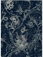 Coordonne Carta da parati Neo-Mithology - Navy